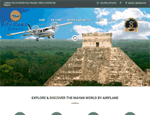 Tablet Screenshot of flytourscancun.com